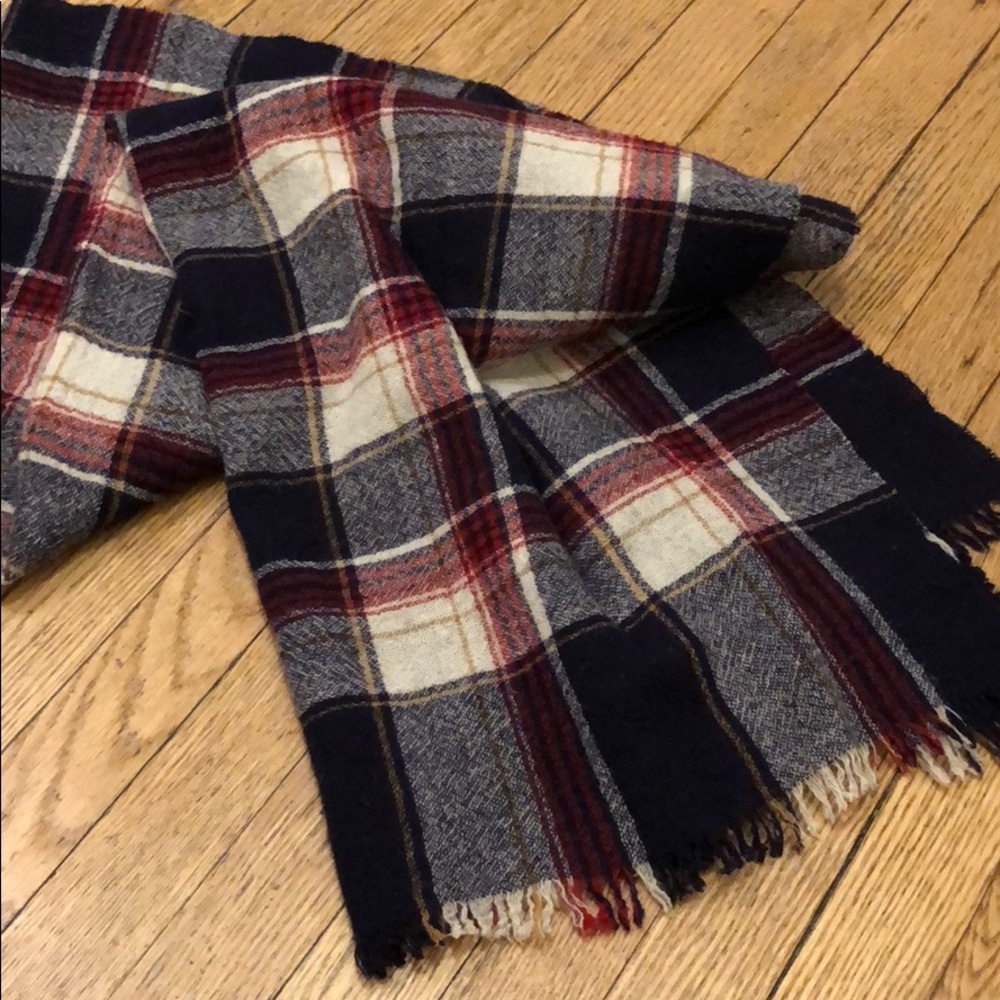 Plaid Madewell scarf